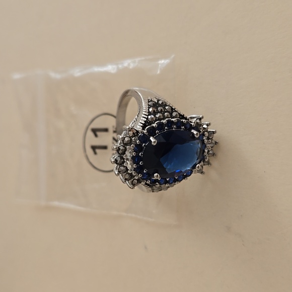 Ring Ruby blue. #138259 - Picture 2 of 3